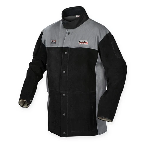 Lincoln XVI Heavy Duty Split FR Leather Welding Jacket